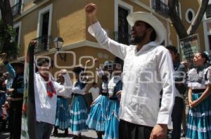 MANIFESTACIÓN ESTUDIANTES EN EL CAROLINO