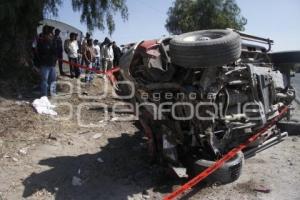 FALLA MECANICA PROVOCA LA MUERTE DE UNA MUJER