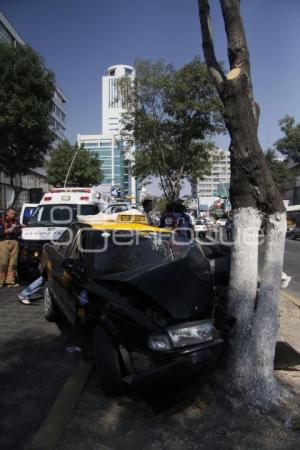 CHOQUE EN AVENIDA JUAREZ