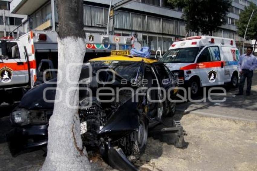 CHOQUE EN AVENIDA JUAREZ