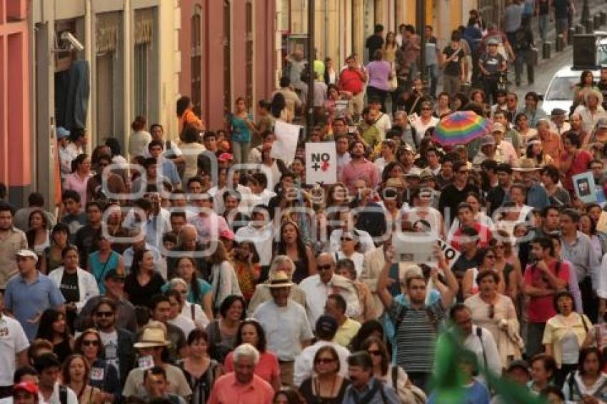 MARCHA CONTRA LA VIOLENCIA