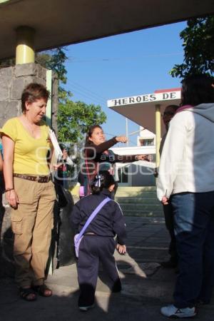 SIN AFECTACIONES EN ESCUELAS POR SISMO