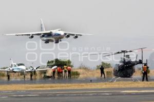 ATERRIZA EL ANTONOV EN PUEBLA