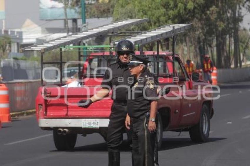 CIERRE . RECTA A CHOLULA