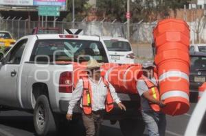 CIERRE . RECTA A CHOLULA