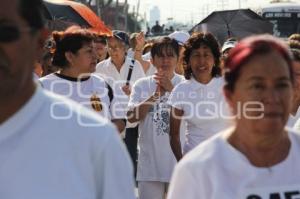 CAMINATA POR LA SEGURIDAD. SAN MANUEL