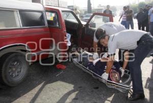 ACCIDENTE EN FEDERAL A TLAXCALA