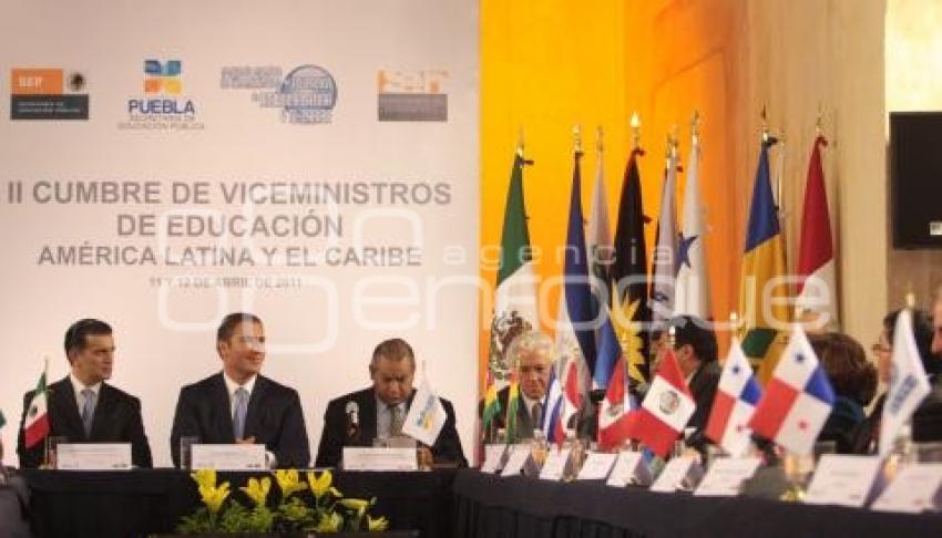 II CUMBRE VICEMINISTROS DE EDUCACIÓN DE AMERICA LATINA Y EL CARIBE