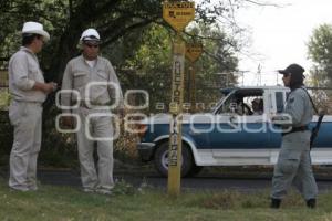 TOMA CLANDESTINA DE PEMEX EN LOS LIMITES DE PUEBLA-TLAXCALA