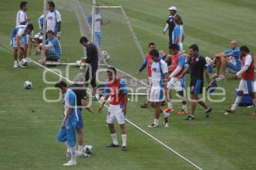 FUTBOL . ENTRENAMIENTO PUEBLA FC