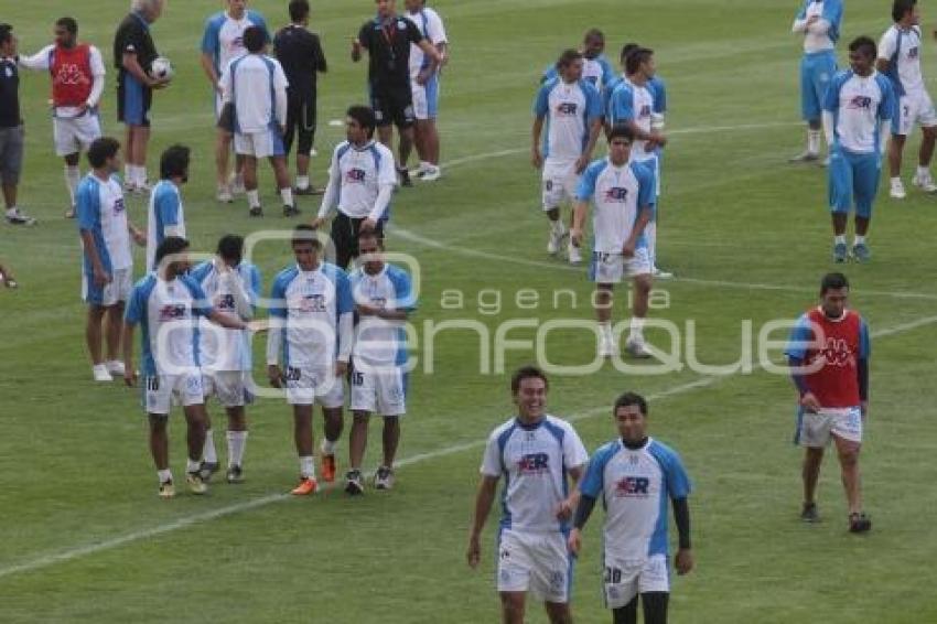 FUTBOL . ENTRENAMIENTO PUEBLA FC