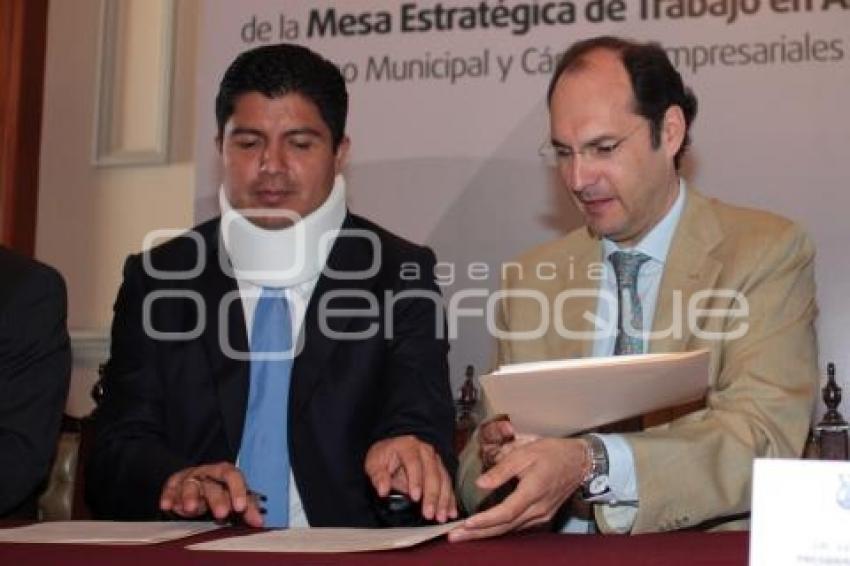 FIRMA META GOBIERNO MUNICIPAL CÁMARAS EMPRESARIALES