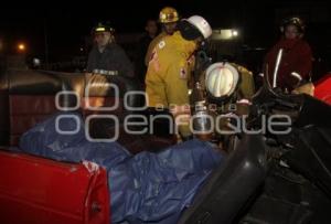 ACCIDENTE EN CARRETERA FEDERAL A TLAXCALA