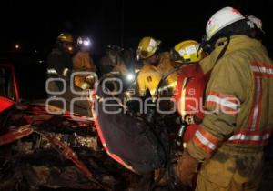 ACCIDENTE EN CARRETERA FEDERAL A TLAXCALA