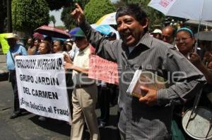 MANIFESTACIÓN DEFRAUDADOS