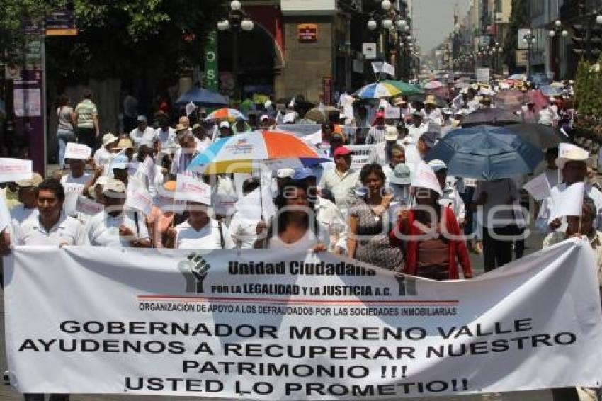 MANIFESTACIÓN DEFRAUDADOS