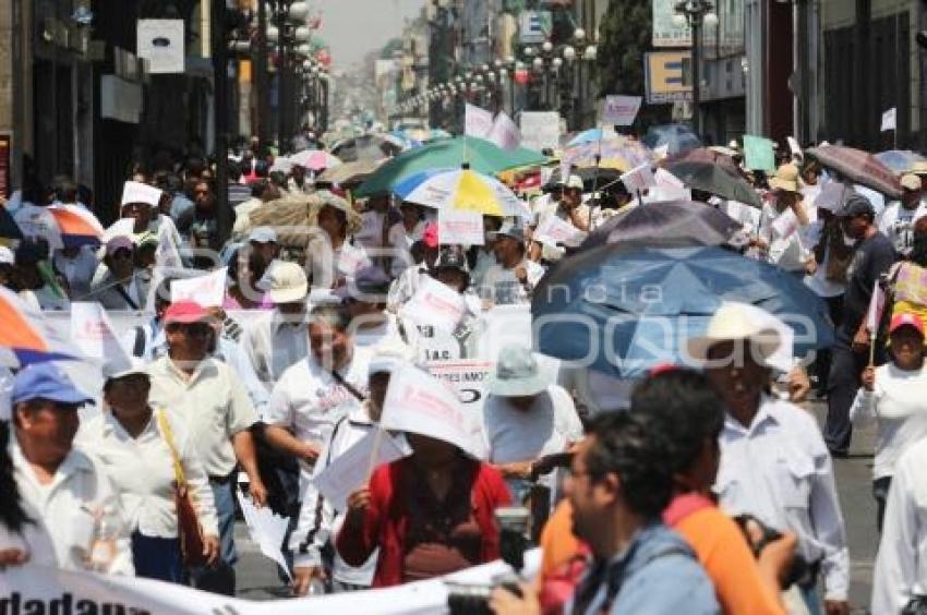 MANIFESTACIÓN DEFRAUDADOS