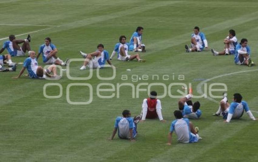 FUTBOL . ENTRENAMIENTO PUEBLA FC