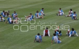 FUTBOL . ENTRENAMIENTO PUEBLA FC