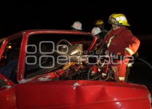 ACCIDENTE EN CARRETERA FEDERAL A TLAXCALA