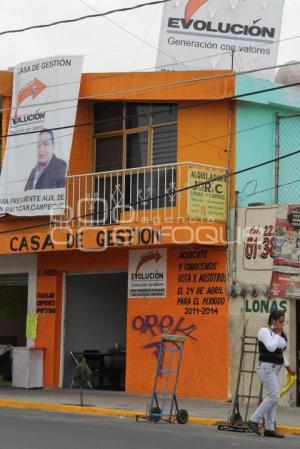 PROPAGANDA ELECTORAL. JUNTAS AUXILIARES