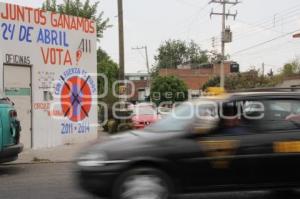 PROPAGANDA ELECTORAL. JUNTAS AUXILIARES