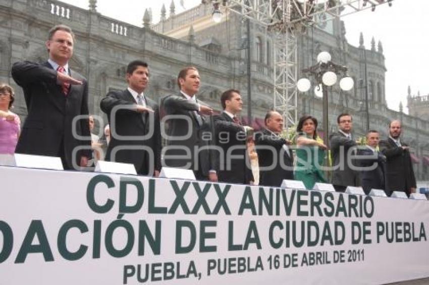 480 ANIVERSARIO DE LA CIUDAD DE PUEBLA