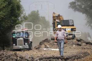 RECTA A CHOLULA - OBRAS