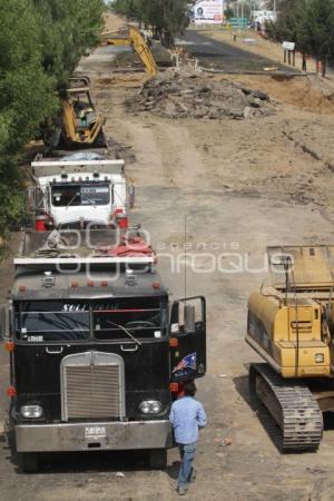 RECTA A CHOLULA - OBRAS