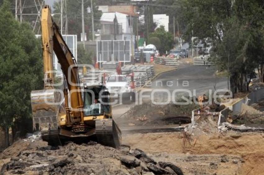 RECTA A CHOLULA - OBRAS