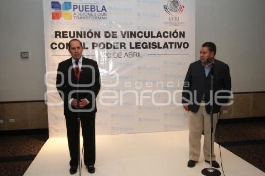 REUNION DE VINCULACION CON EL PODER LEGISLATIVO