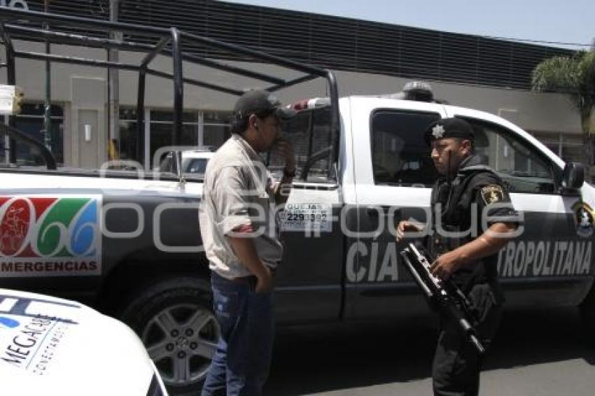 PARAMEDICOS DEL 066 ATIENDEN A HOMBRE ATROPELLADO