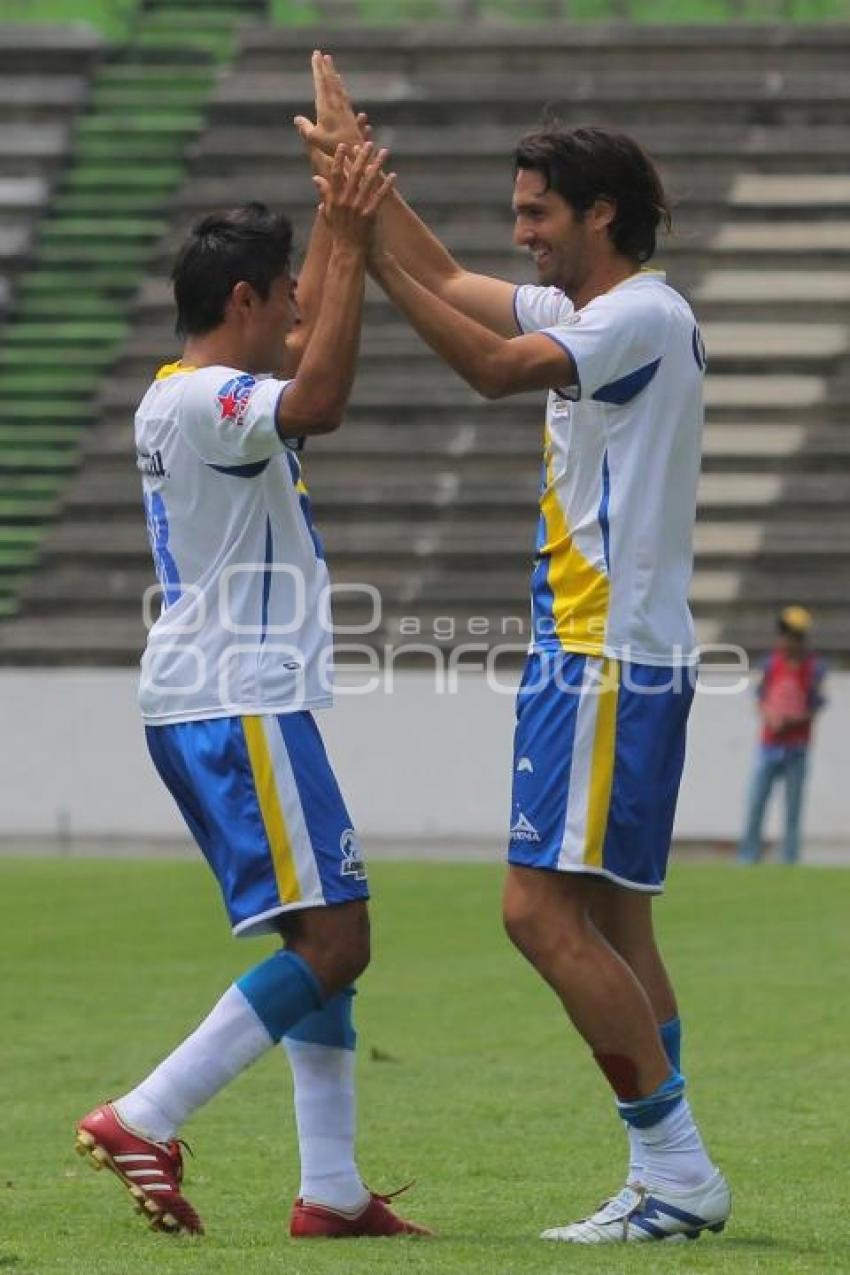 LOBOS VS ROJINEGROS . FÚTBOL