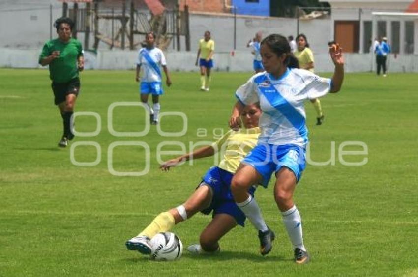 FUTBOL FEMENIL . LAGUNA VS PUEBLA FC