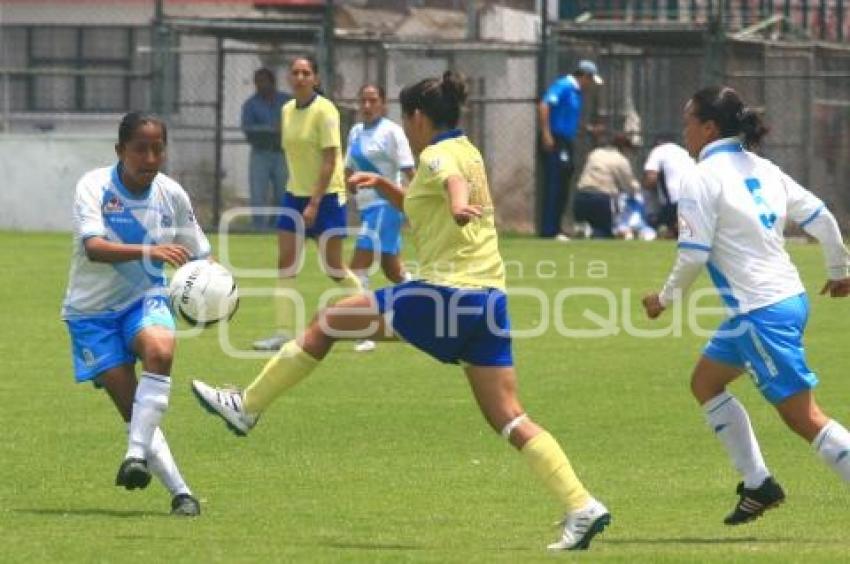 FUTBOL FEMENIL . LAGUNA VS PUEBLA FC