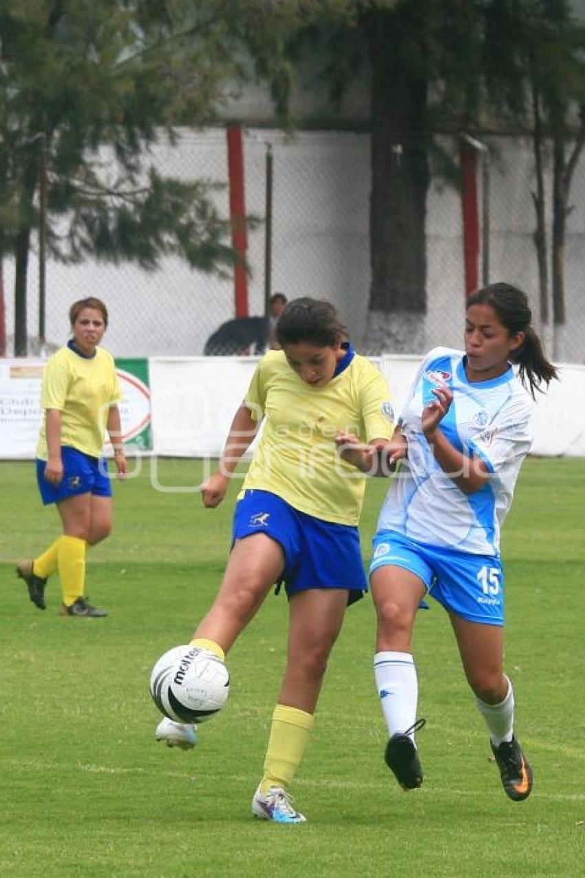 FUTBOL FEMENIL . LAGUNA VS PUEBLA FC