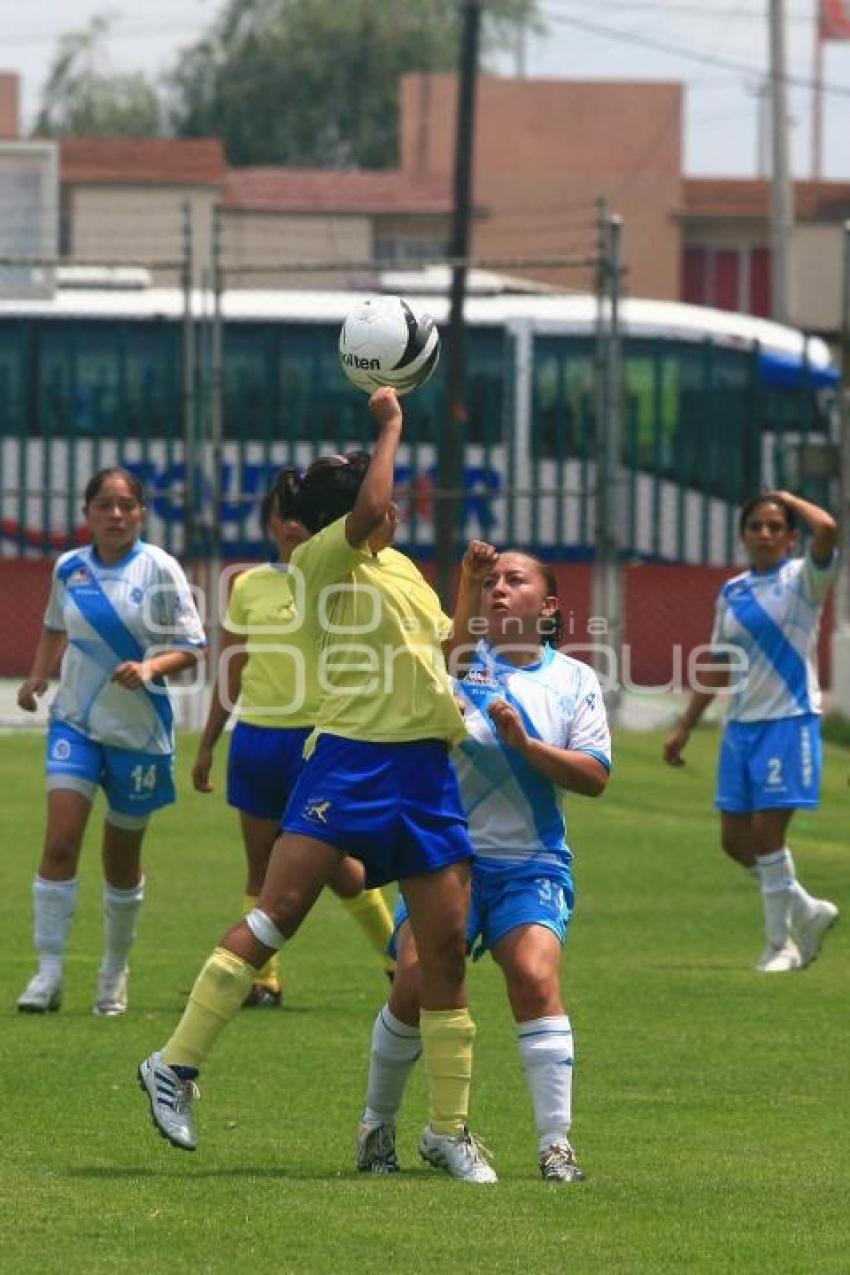 FUTBOL FEMENIL . LAGUNA VS PUEBLA FC