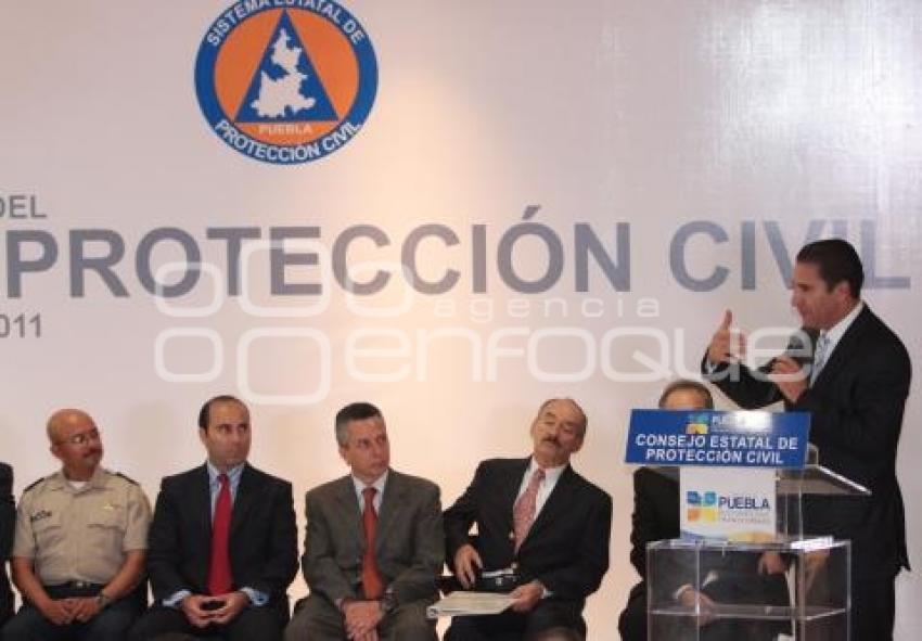 TOMA DE PROTESTA COMITE ESTATAL DE PROTECCION CIVIL