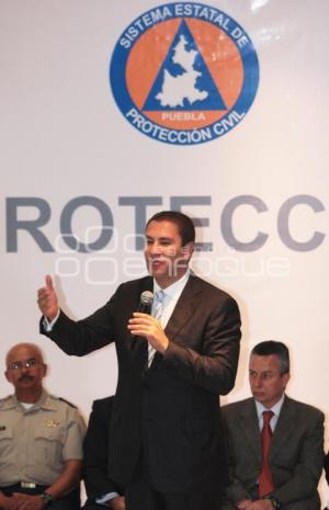 TOMA DE PROTESTA COMITE ESTATAL DE PROTECCION CIVIL