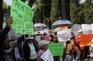 MANIFESTACION DE HABITANTES DE SAN APARICIO