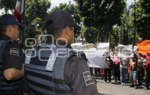 MANIFESTACION DE HABITANTES DE SAN APARICIO