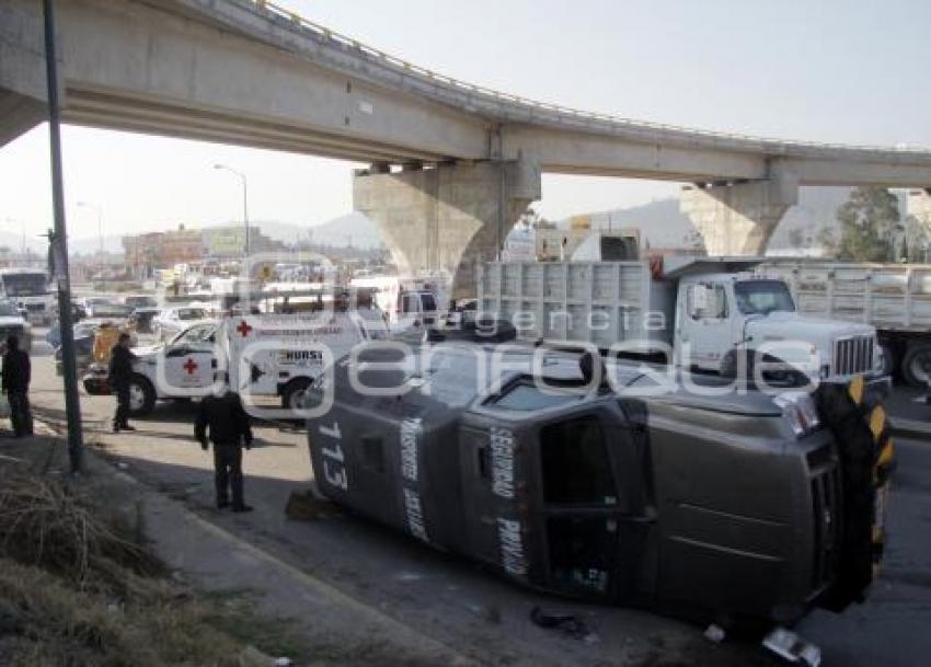 CHOQUE EN FEDERAL A TEHUACAN