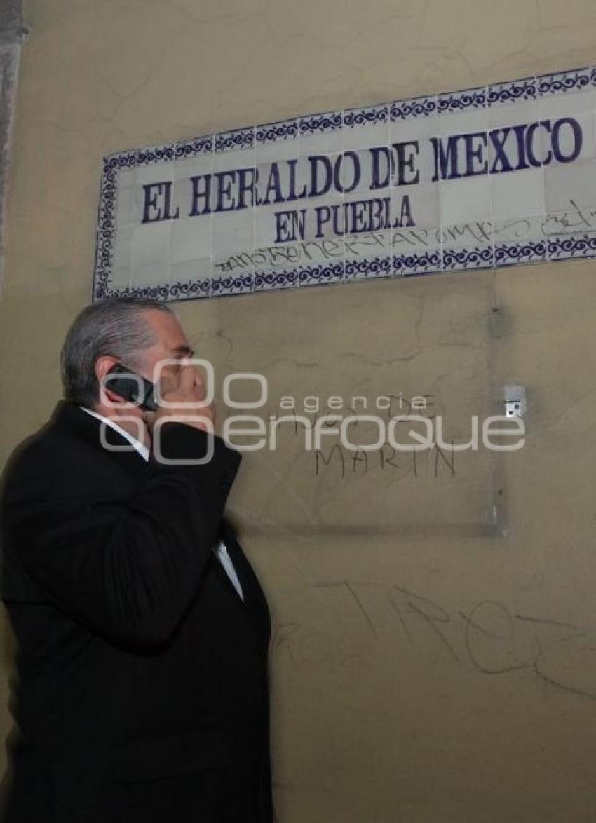 DESALOJO . EL HERALDO