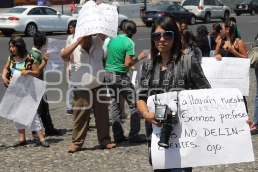 MANIFESTACIÓN EL HERALDO