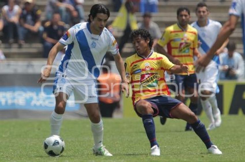 FUTBOL . PUEBLA VS MORELIA