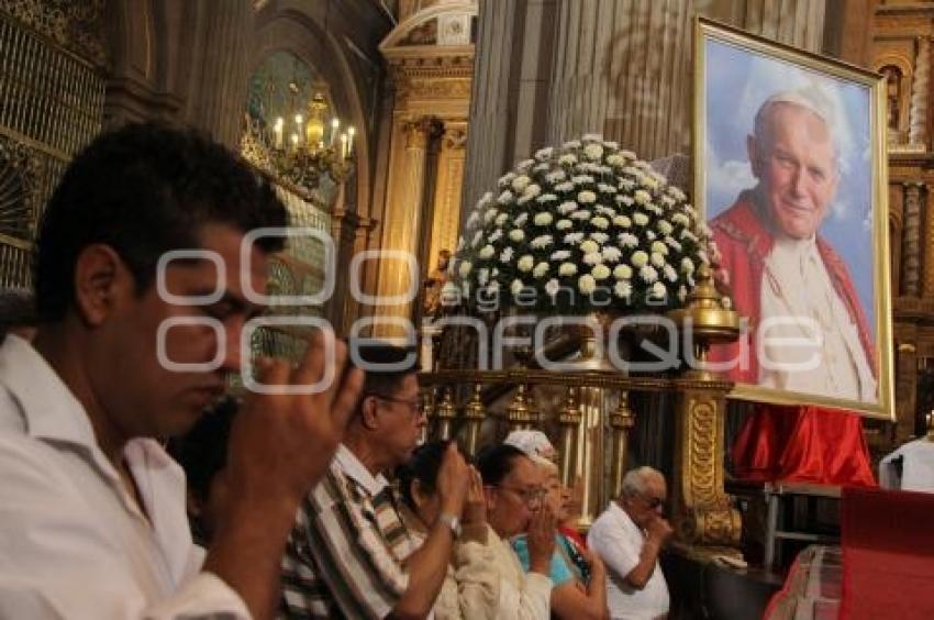 IMAGEN DE JUAN PABLO II CATEDRAL