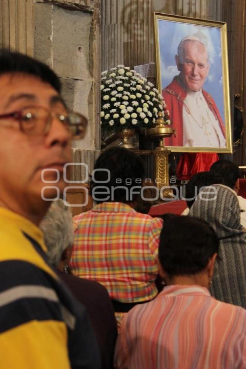 IMAGEN DE JUAN PABLO II CATEDRAL