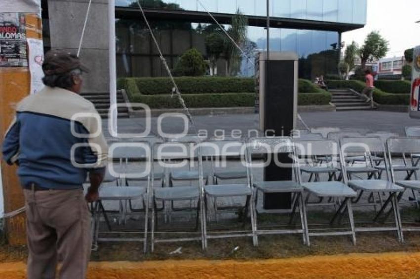 PREPARATIVOS . 5 DE MAYO