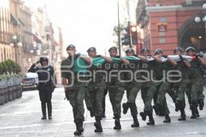 IZAMIENTO DE BANDERA - 5 DE MAYO