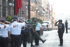 IZAMIENTO DE BANDERA - 5 DE MAYO